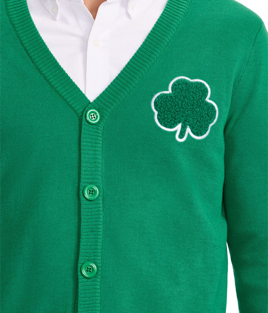 Men's Clover Cardigan Sweater - Image 3