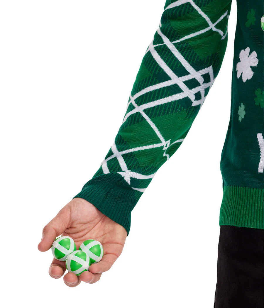 Men's St. Paddy's Drinking Game Sweater - Image 4