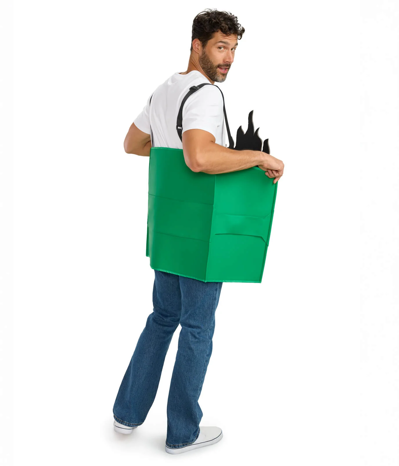 Men's Dumpster Fire Light Up Costume - Image 4