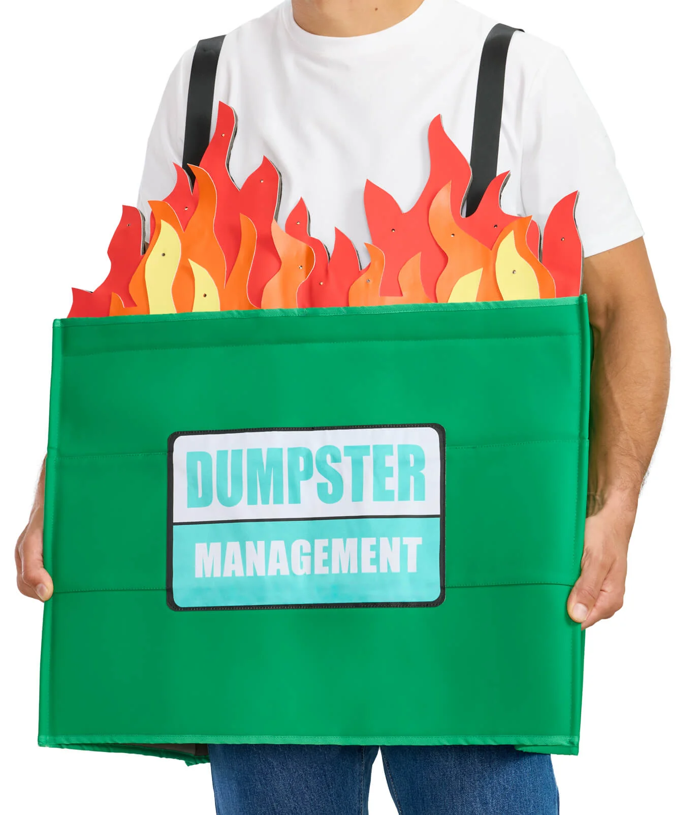 Men's Dumpster Fire Light Up Costume - Image 5
