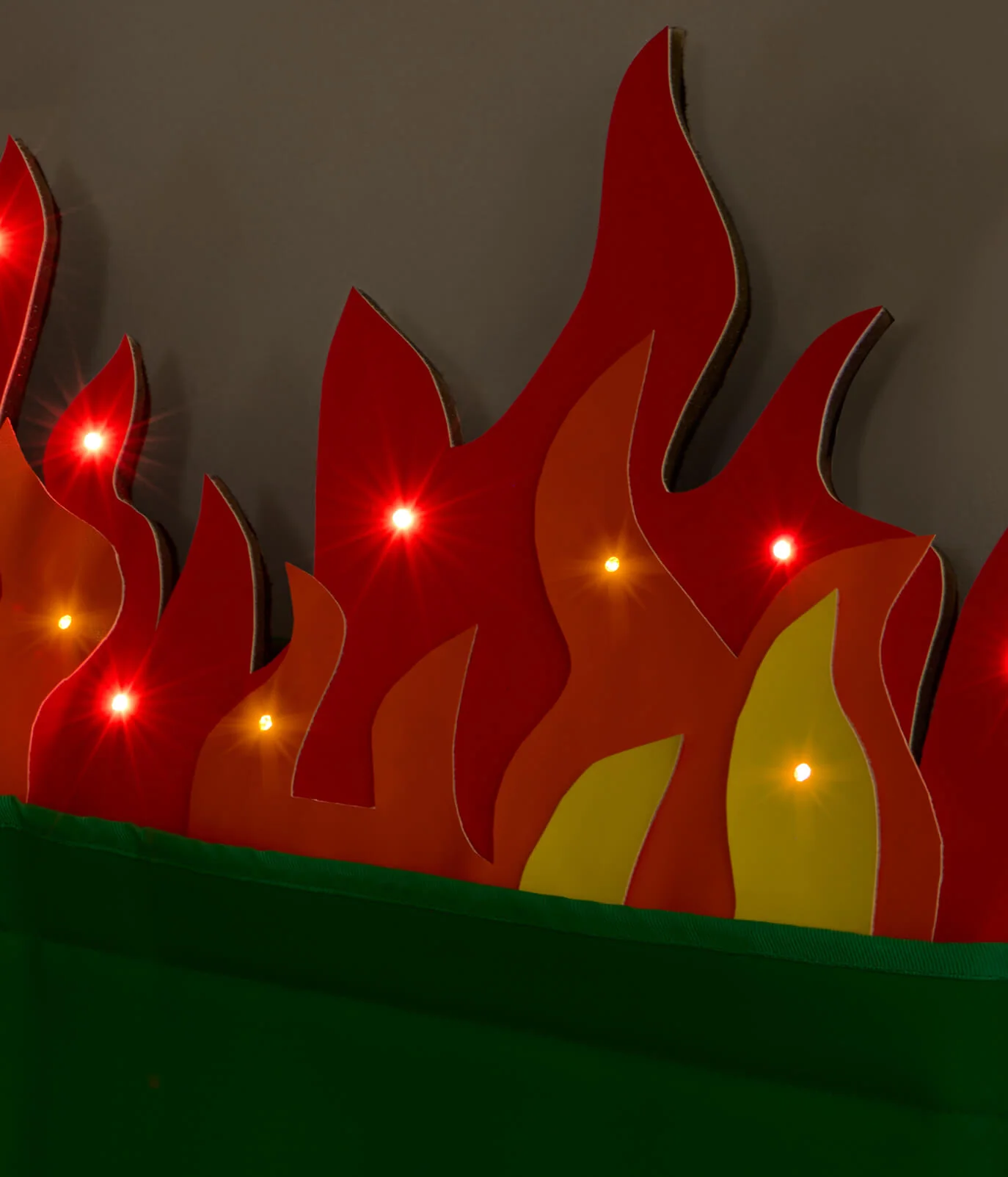 Men's Dumpster Fire Light Up Costume - Image 8