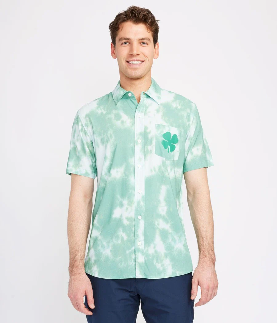 Men's Faded Frolic Button Down Shirt - Image 2