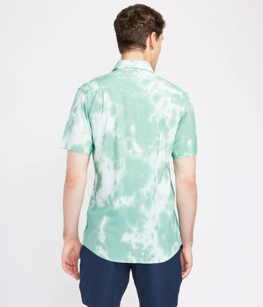 Men's Faded Frolic Button Down Shirt - Image 3