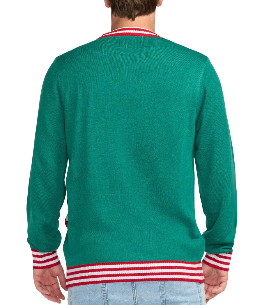 Men's Hung With Care Ugly Christmas Sweater - Image 2