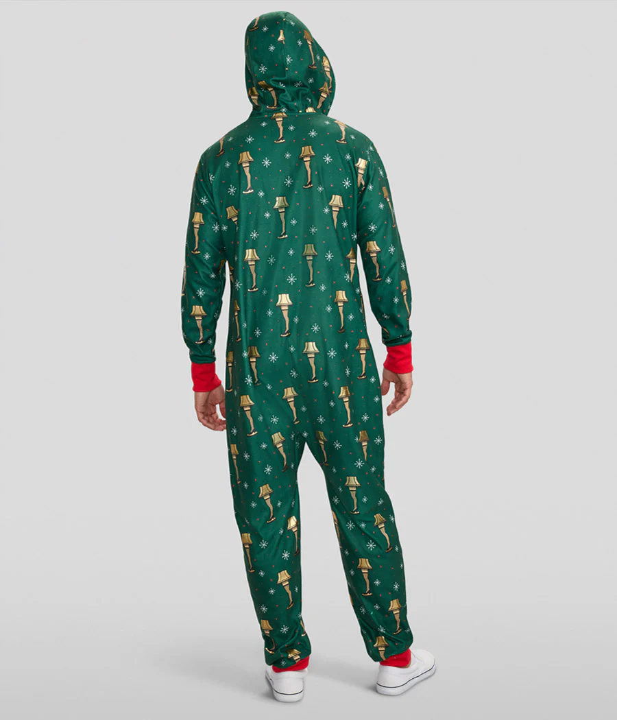 Men's Christmas Story Leg Lamp Jumpsuit - Image 2
