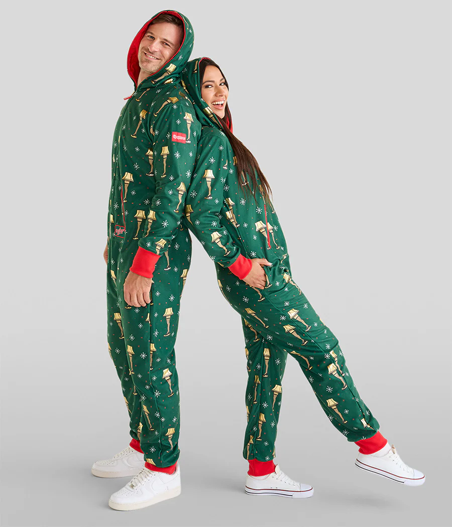 Men's Christmas Story Leg Lamp Jumpsuit - Image 8