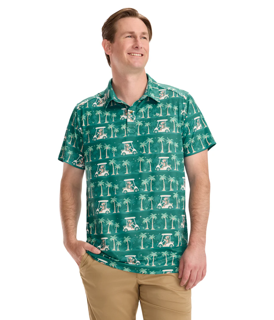 Men's Tiger in the Woods Golf Polo - Image 2