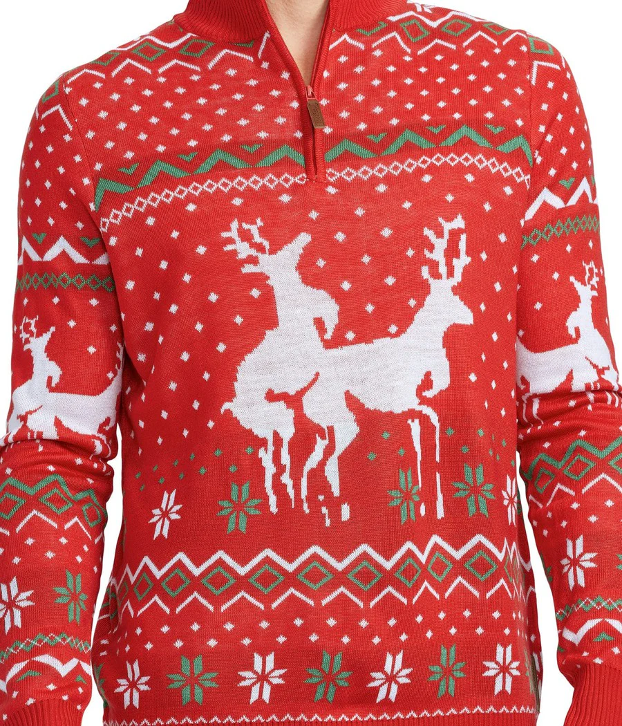 Men's Christmas Climax Christmas Sweater - Image 3