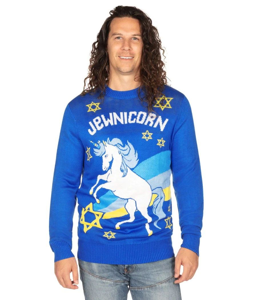 Men's Jewnicorn Sweater - Image 2