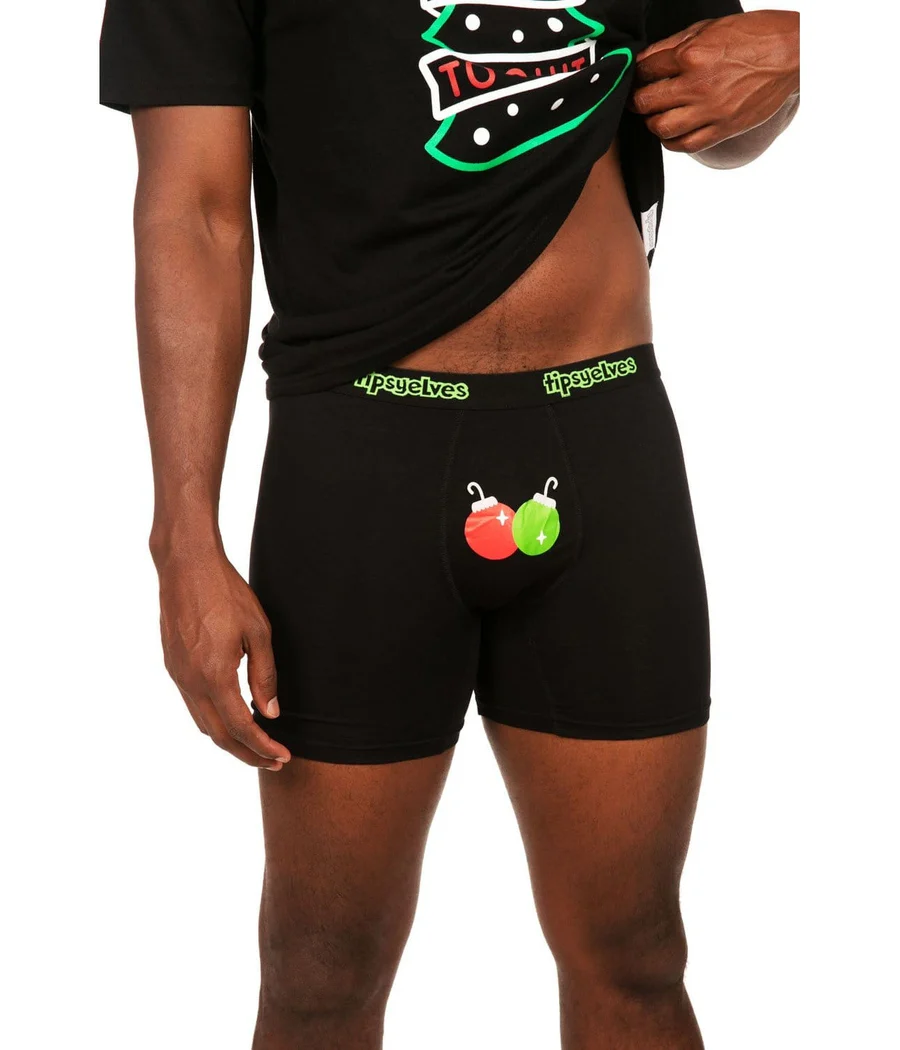 Men's Jingle Bells Boxer Briefs - Image 2
