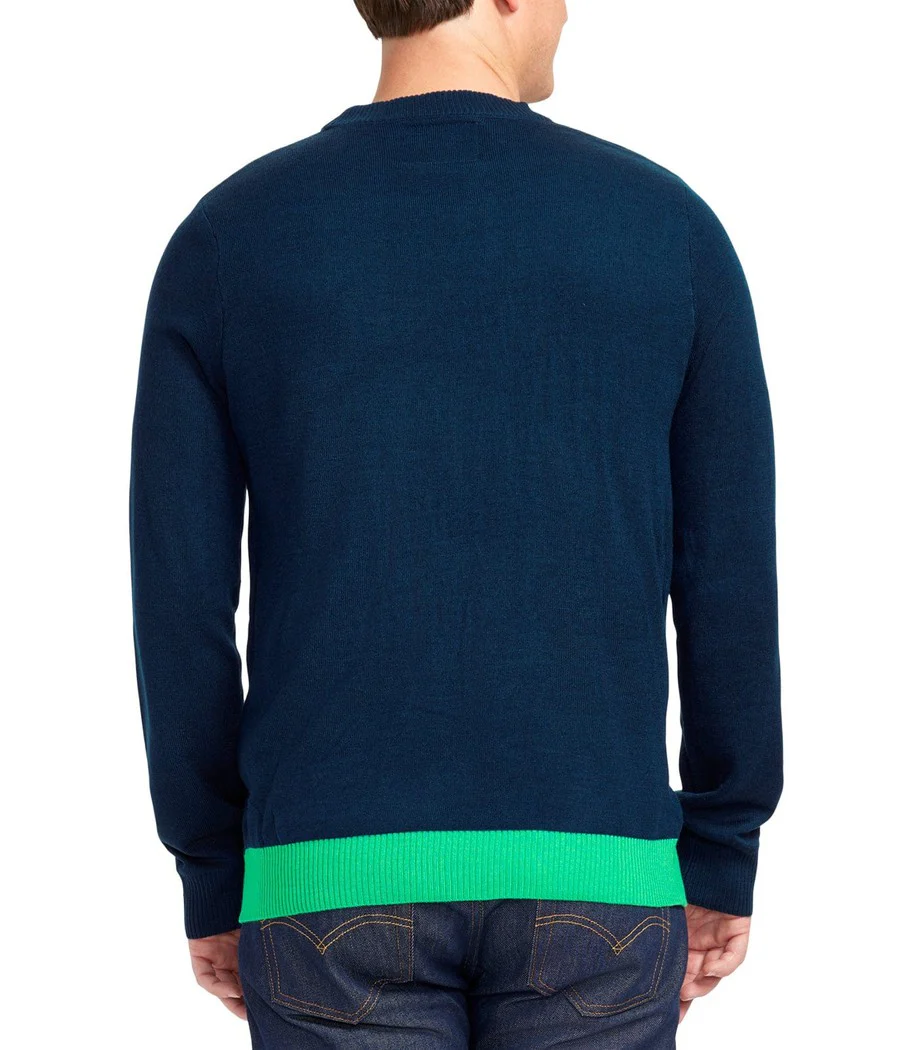 Men's Christmas Tree with Beer Holsters Ugly Christmas Sweater - Image 2