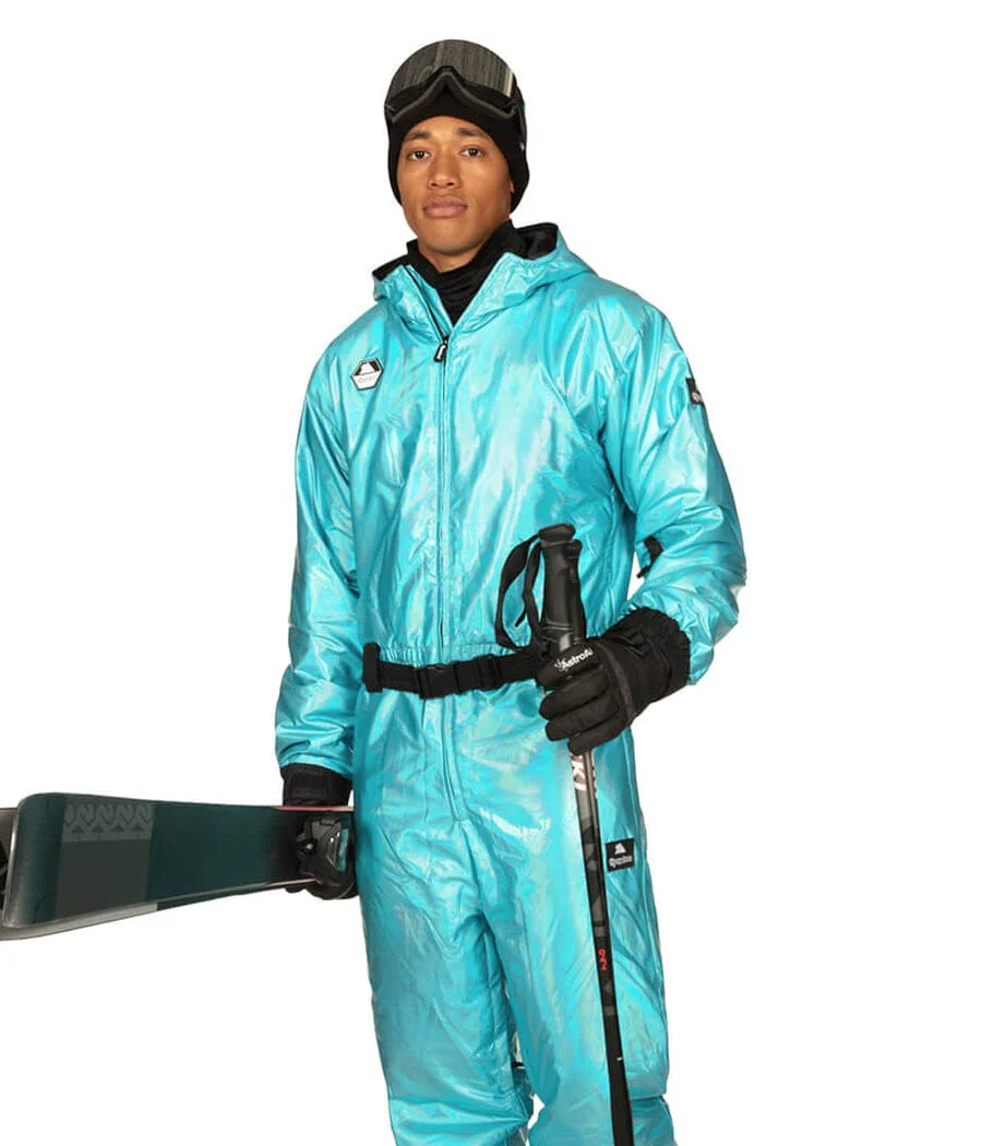 Men's Blue Breakthrough Ski Suit - Image 5