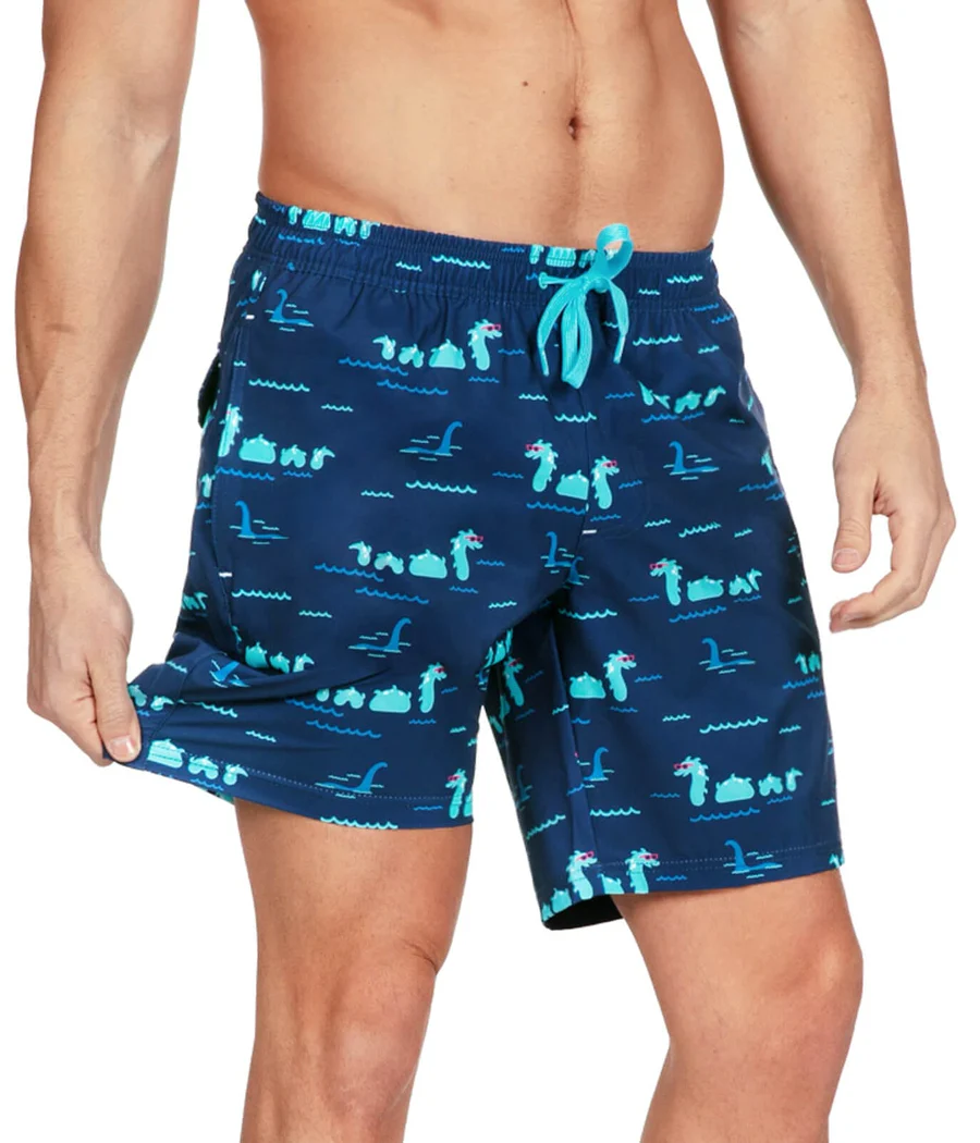 Nothin' But Nessy Stretch Swim Trunks - 7.5" Inseam - Image 4