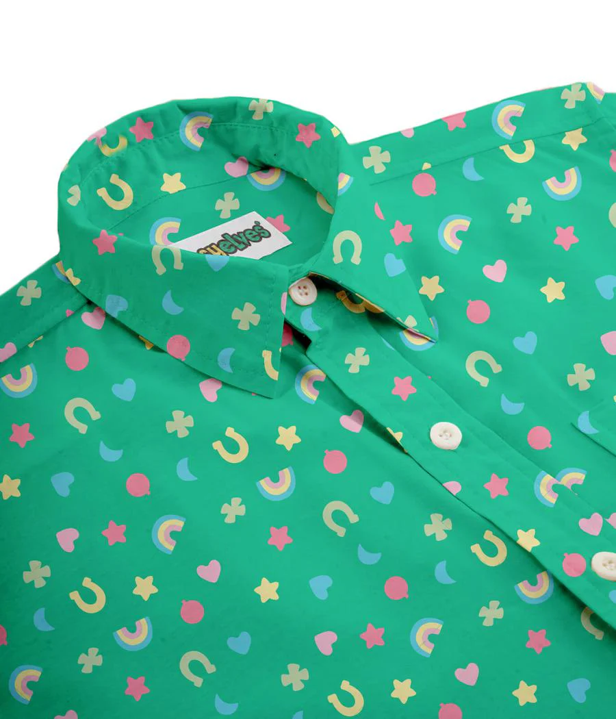 Men's Lucky Charmer Button Down Shirt - Image 3