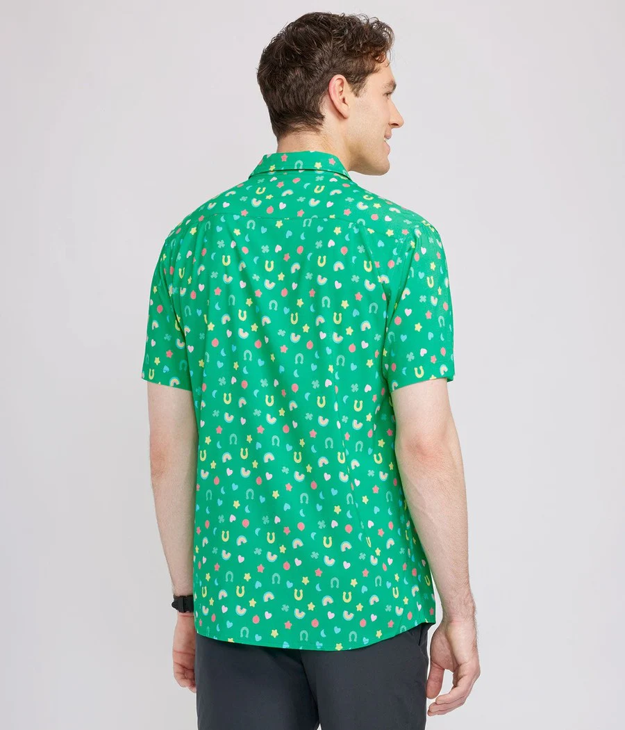 Men's Lucky Charmer Button Down Shirt - Image 5