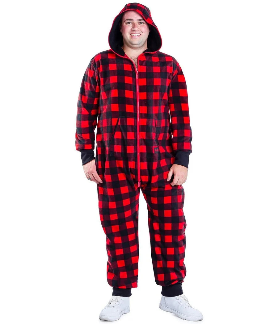 Men's Lumberjack Big and Tall Jumpsuit - Image 2