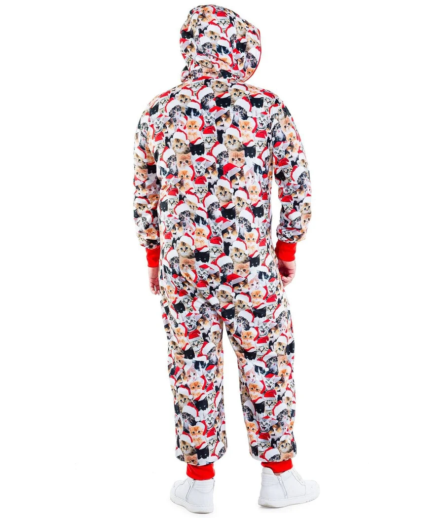 Men's Meowy Catmus Big and Tall Jumpsuit - Image 2