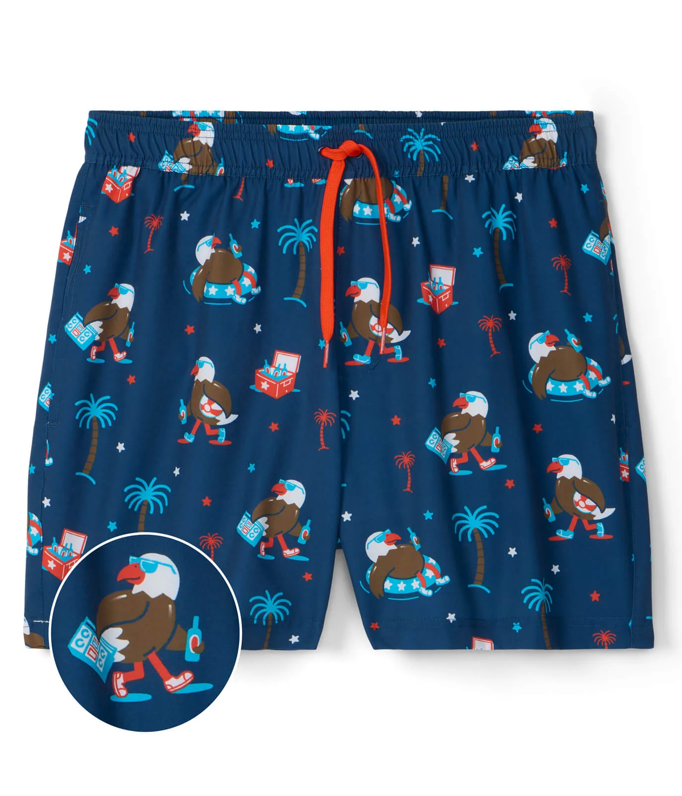 Freedom Floats Stretch Swim Trunks - 6" Inseam
