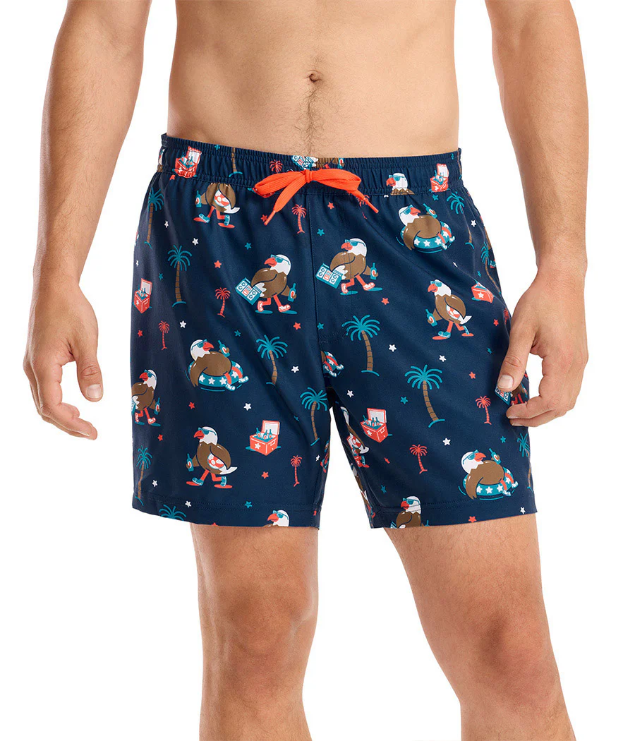Freedom Floats Stretch Swim Trunks - 6" Inseam - Image 3
