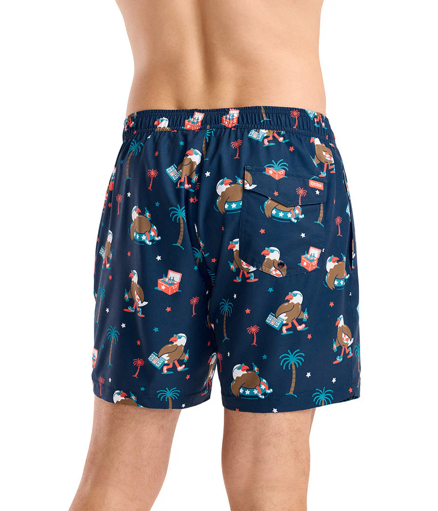 Freedom Floats Stretch Swim Trunks - 6" Inseam - Image 4