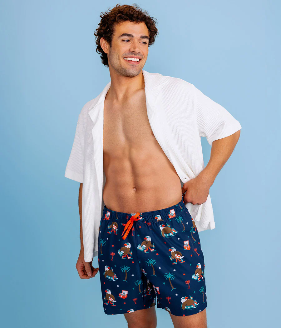 Freedom Floats Stretch Swim Trunks - 6" Inseam - Image 7