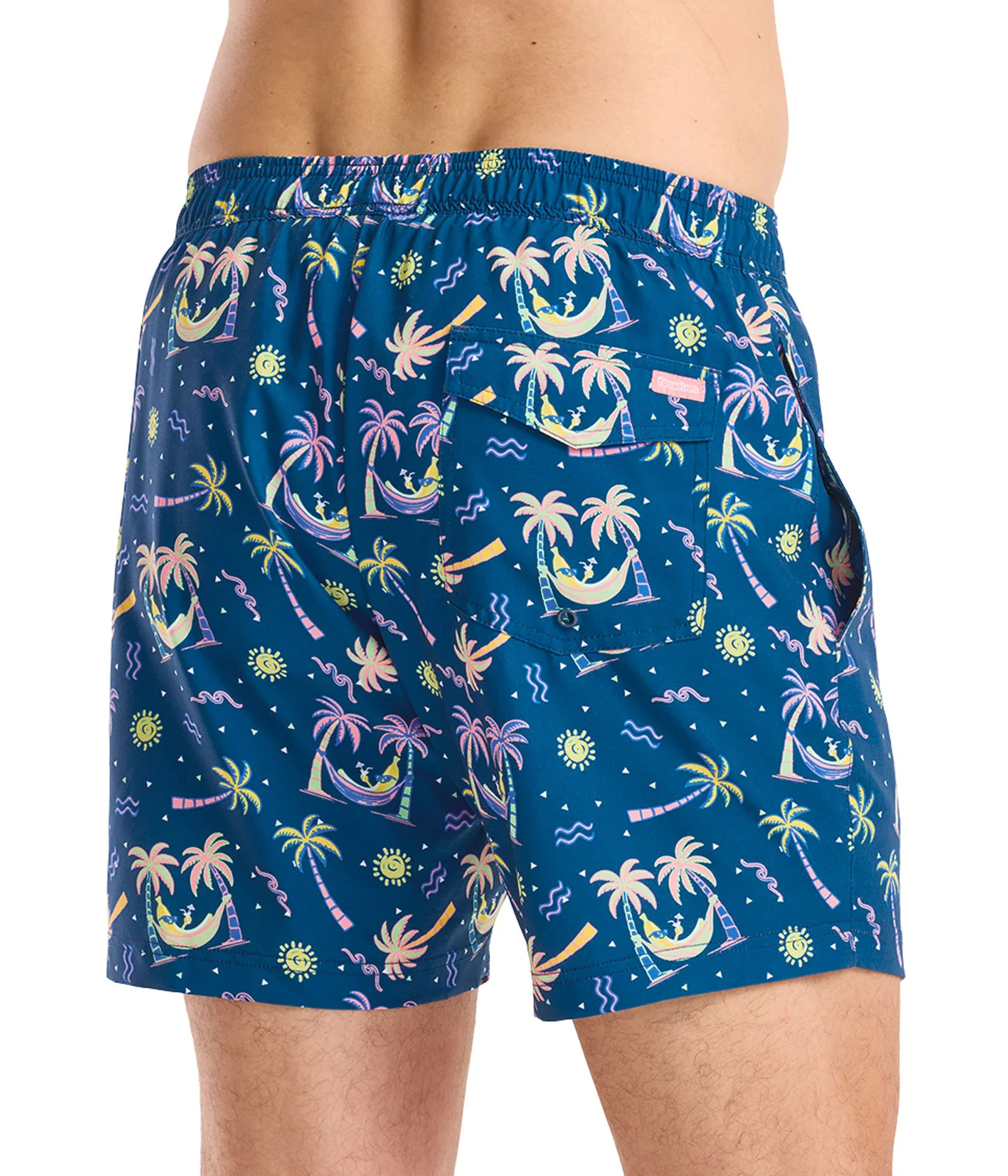 Banana Hammock Stretch Swim Trunks - 6" Inseam - Image 4