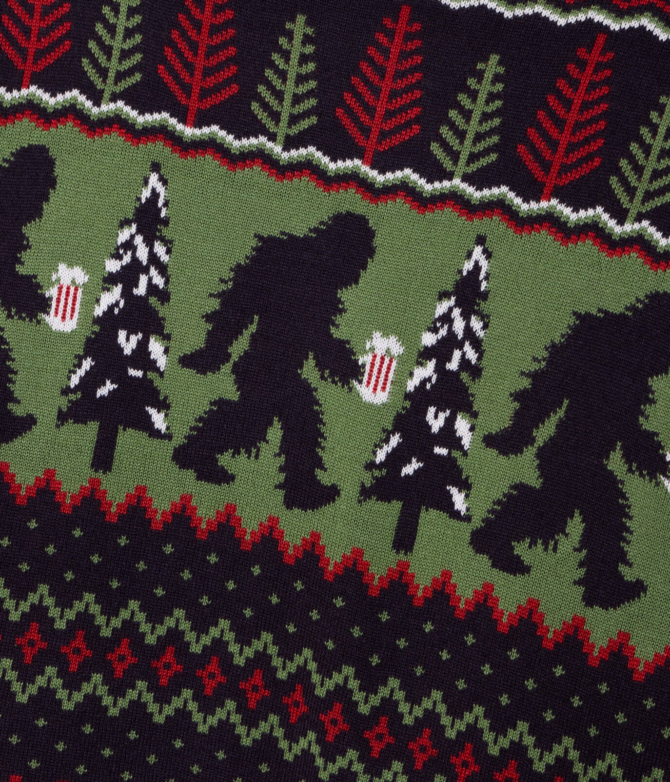Men's Bigfoot Brew Ugly Christmas Sweater - Image 5