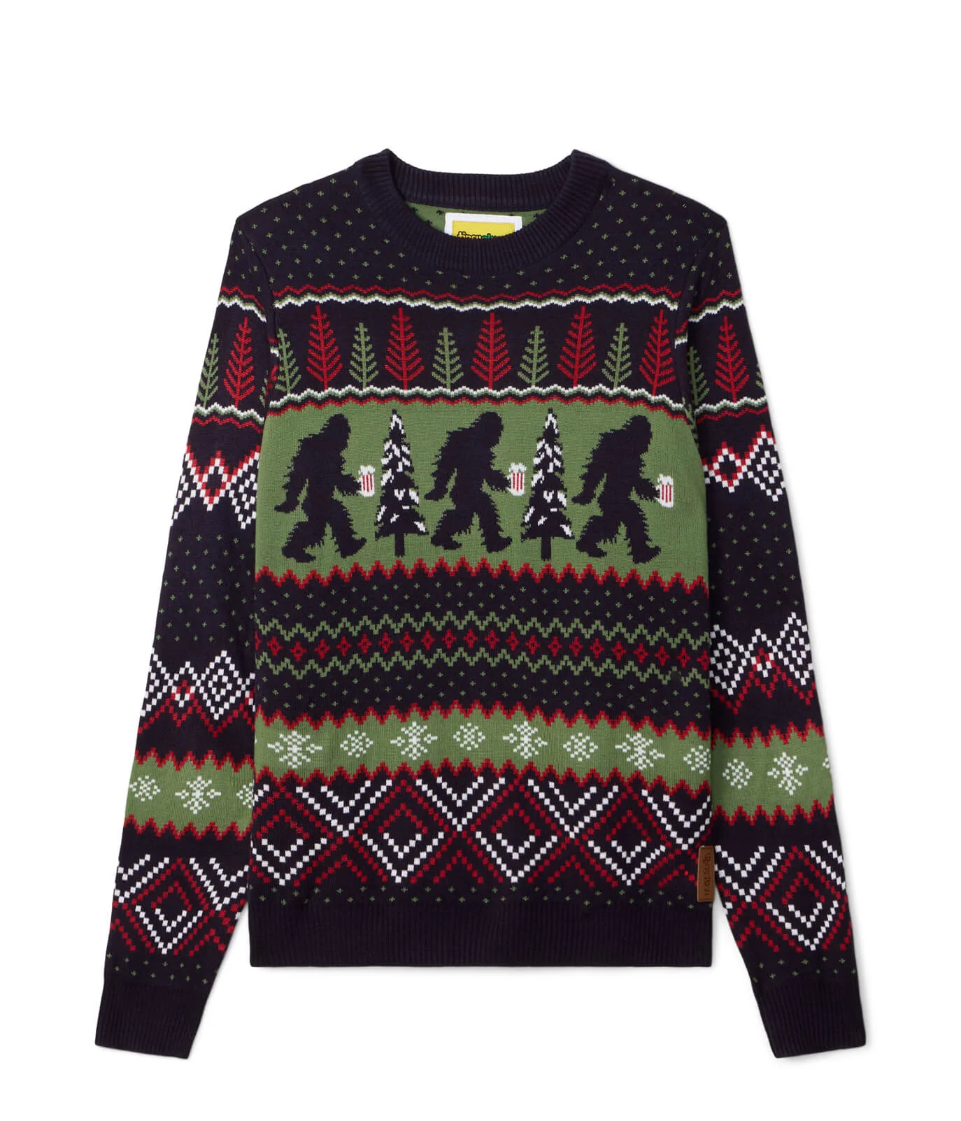 Men's Bigfoot Brew Ugly Christmas Sweater - Image 6