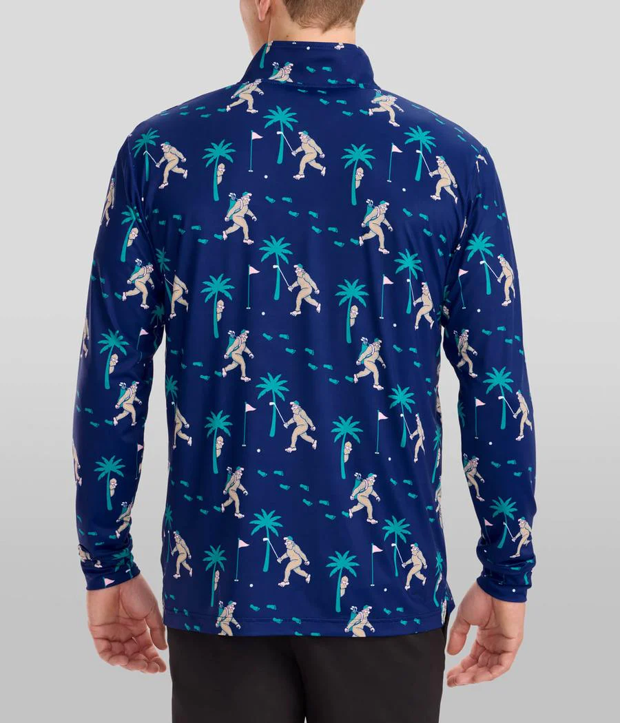 Men's Bigfoot Bogey Golf Quarter Zip Pullover - Image 3