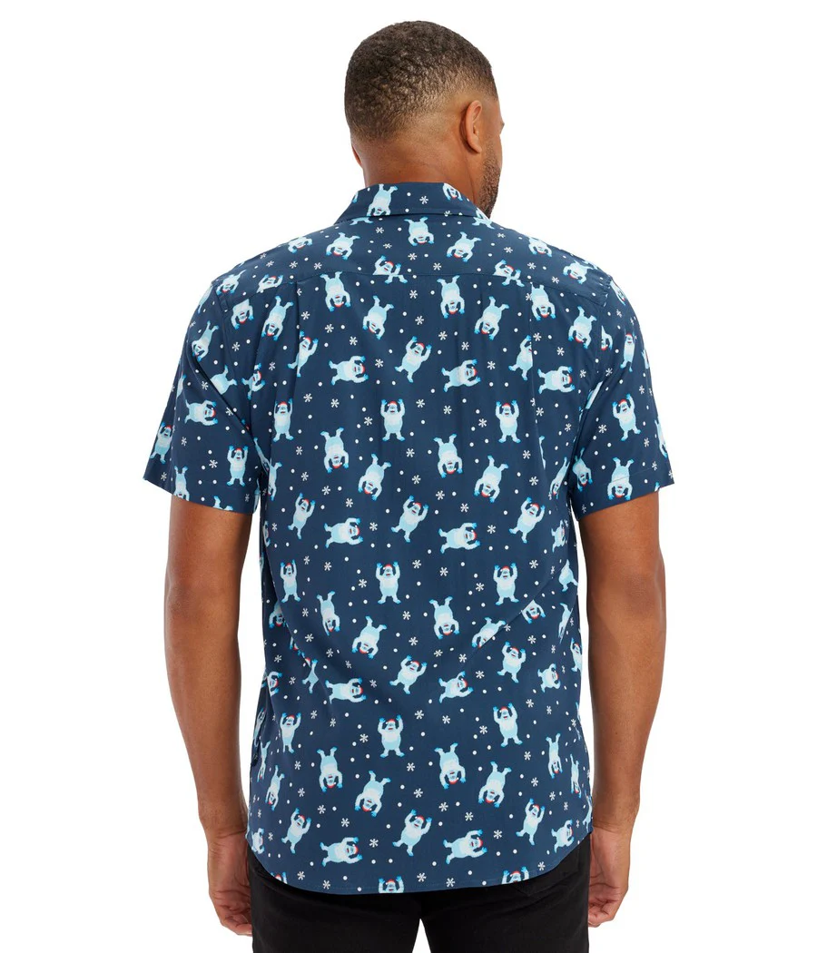 Men's Bumble Button Down Shirt - Image 3