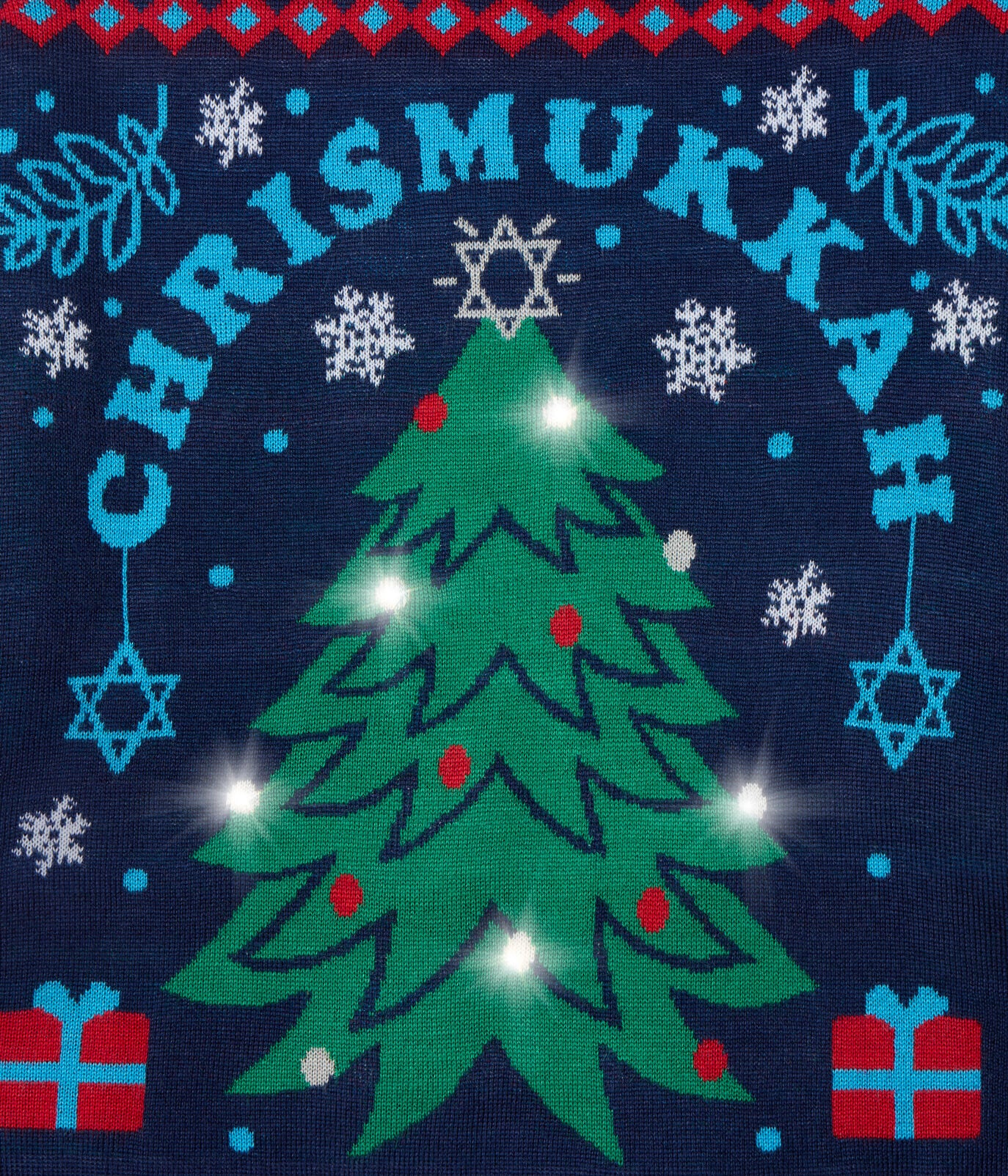 Men's Chrismukkah Light Up Sweater - Image 7