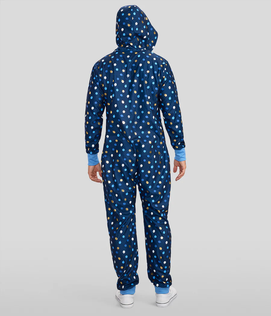 Men's Dreidel Decor Jumpsuit - Image 2