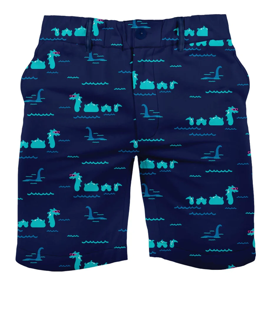 Men's Nothin' But Nessy Disc Golf Shorts - Image 2