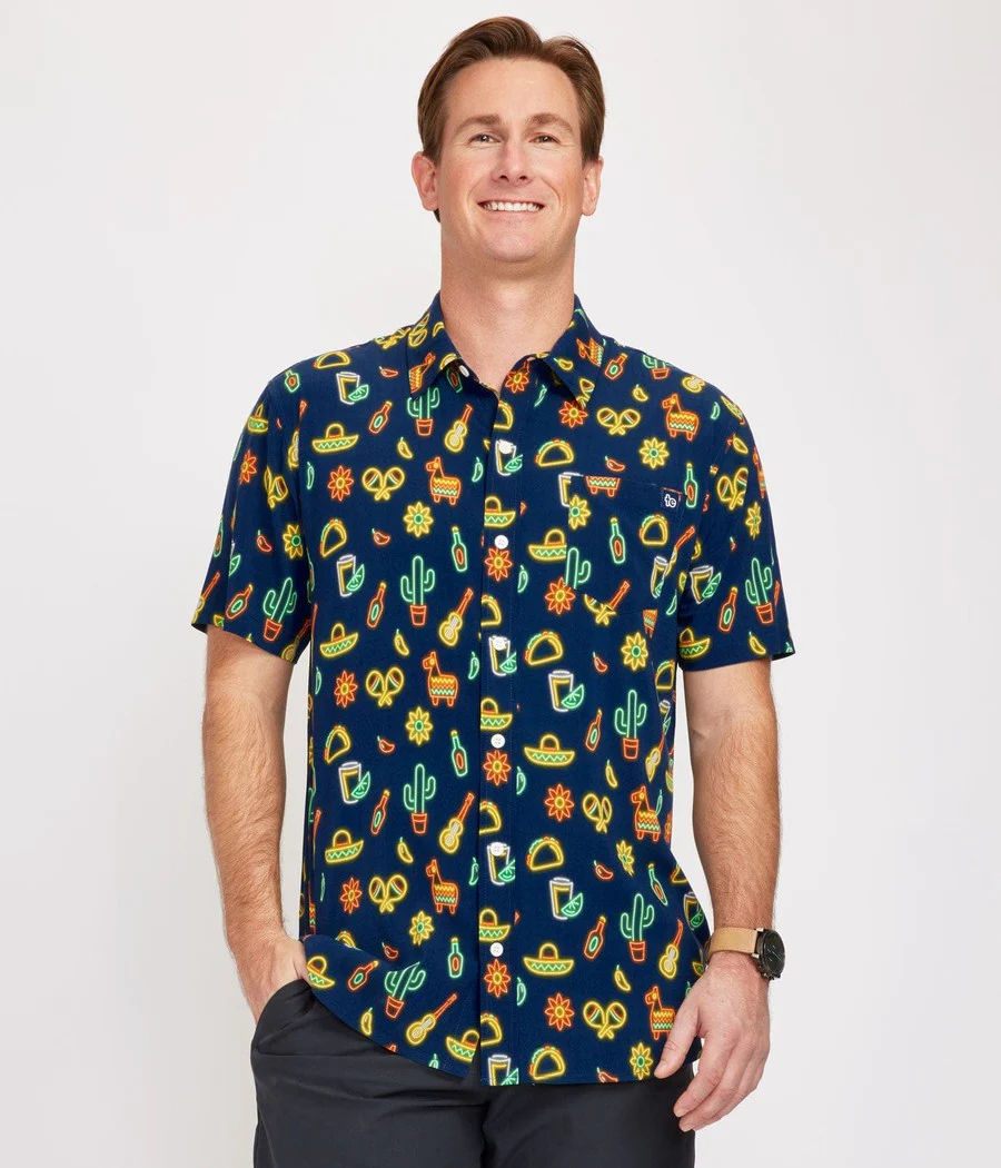 Men's Flashy Fiesta Hawaiian Shirt - Image 2