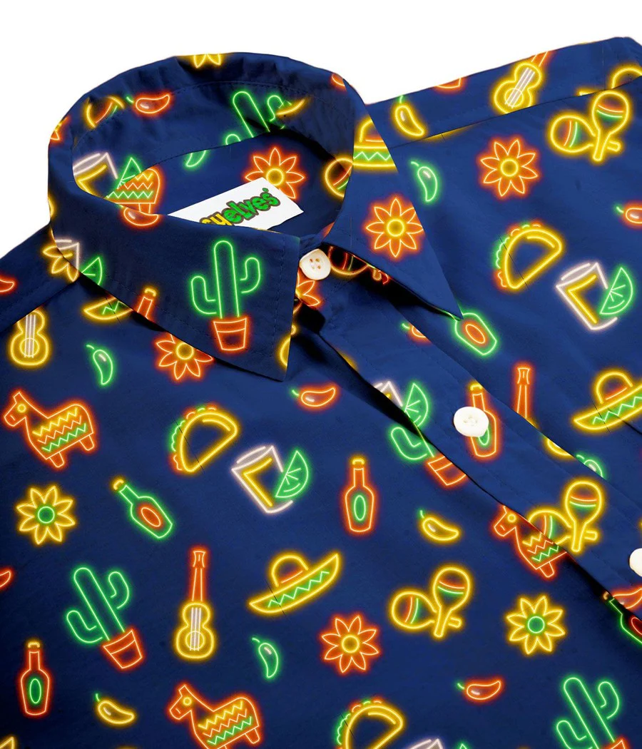 Men's Flashy Fiesta Hawaiian Shirt - Image 4