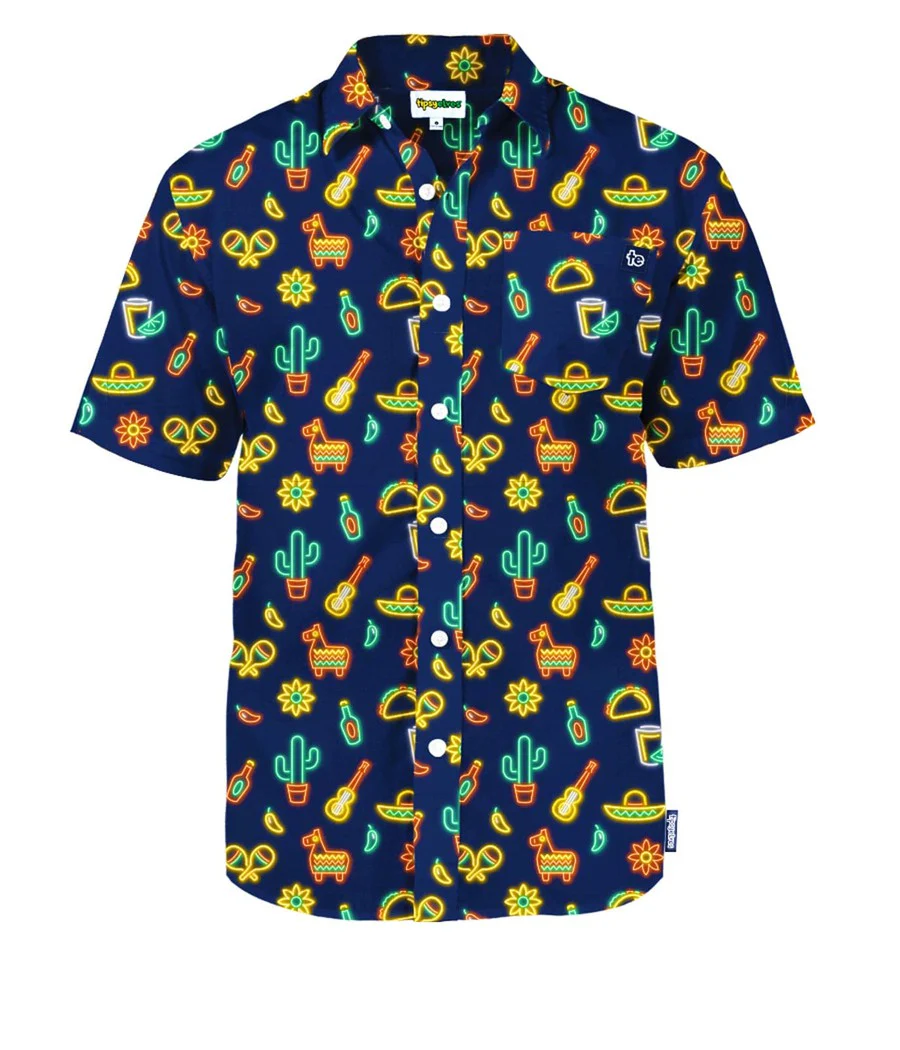 Men's Flashy Fiesta Hawaiian Shirt - Image 5