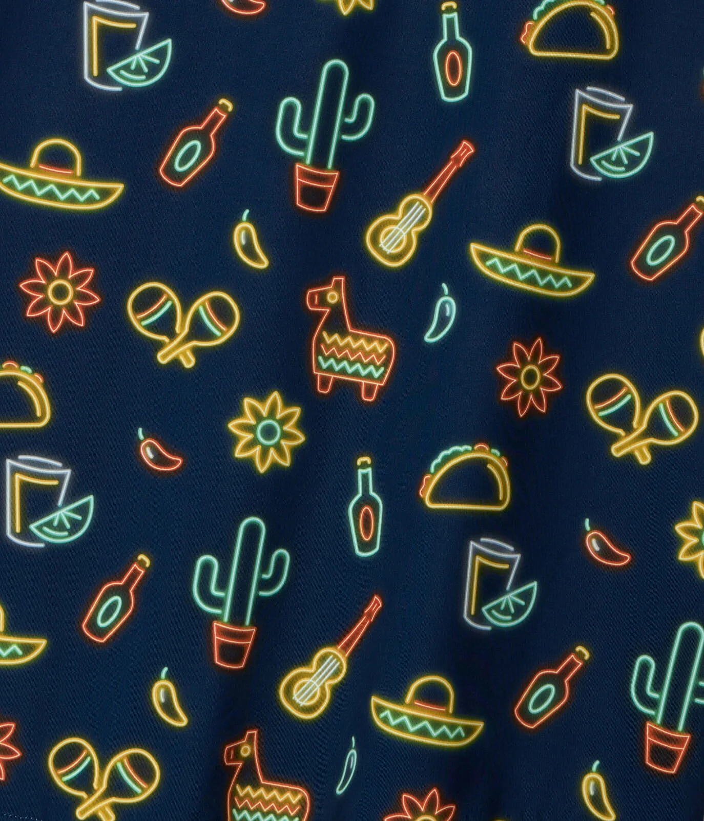 Men's Neon Fiesta Golf Polo - Image 6
