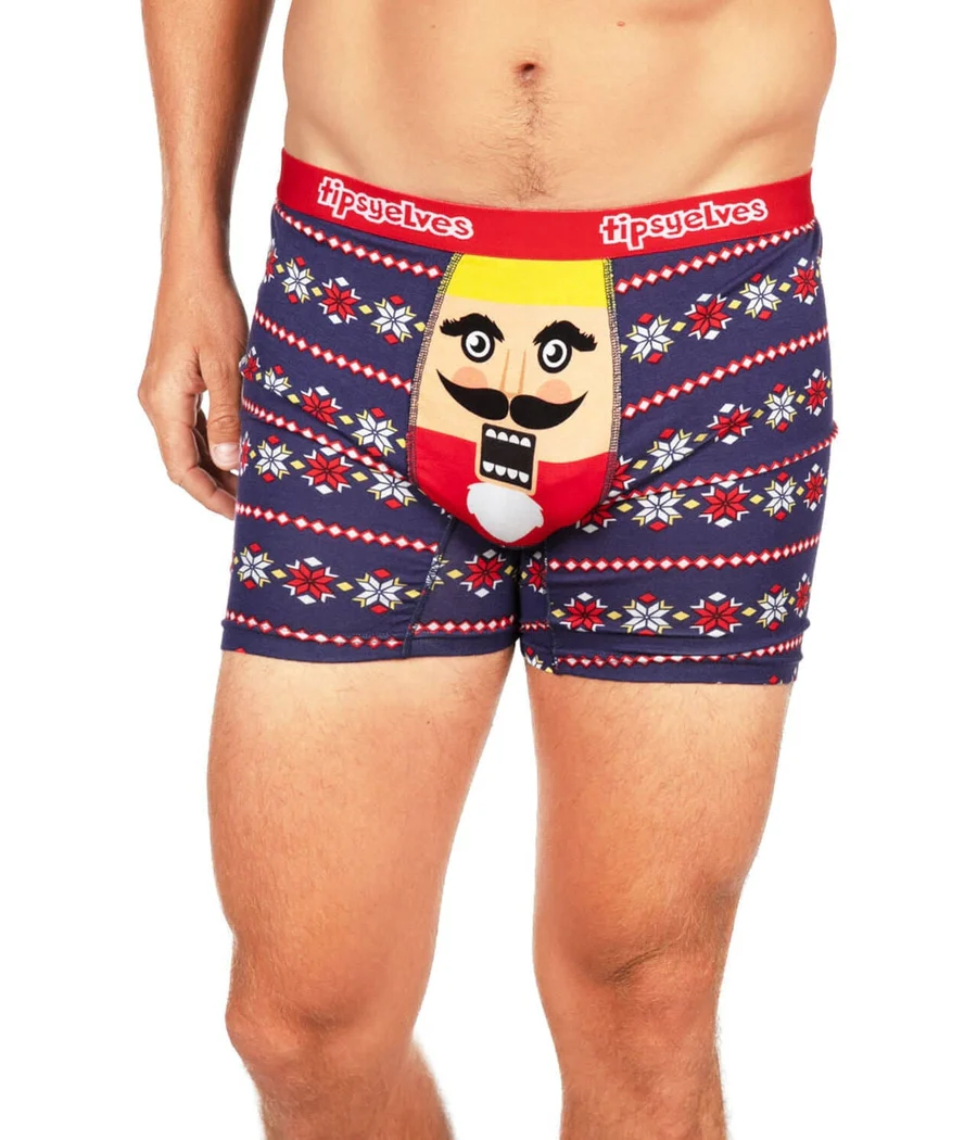 Men's Fair Isle Nutcracker Boxer Briefs - Image 2