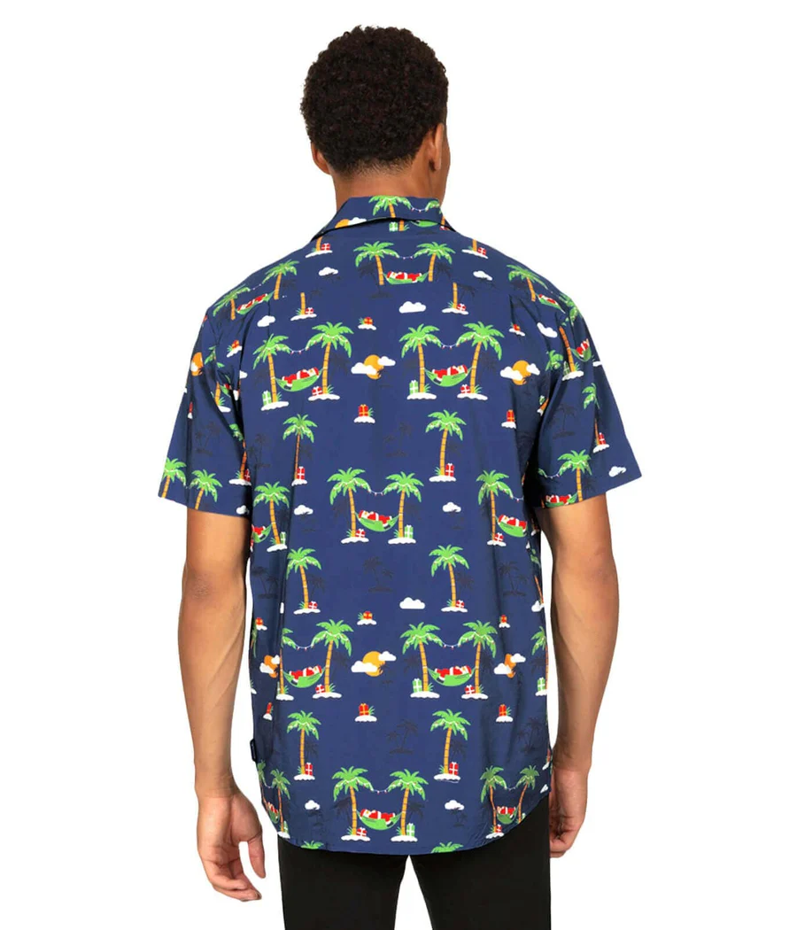 Men's Hammock Holiday Hawaiian Shirt - Image 4