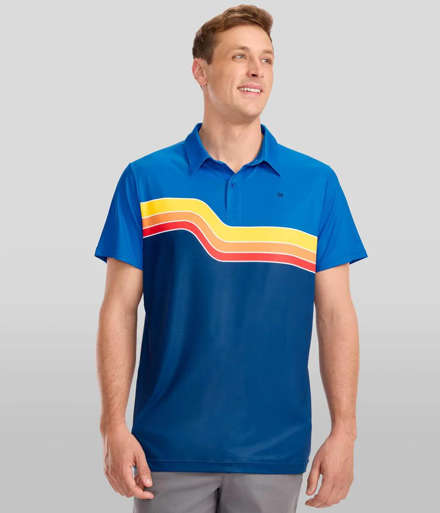 Men's Surfside Slice Golf Polo - Image 2