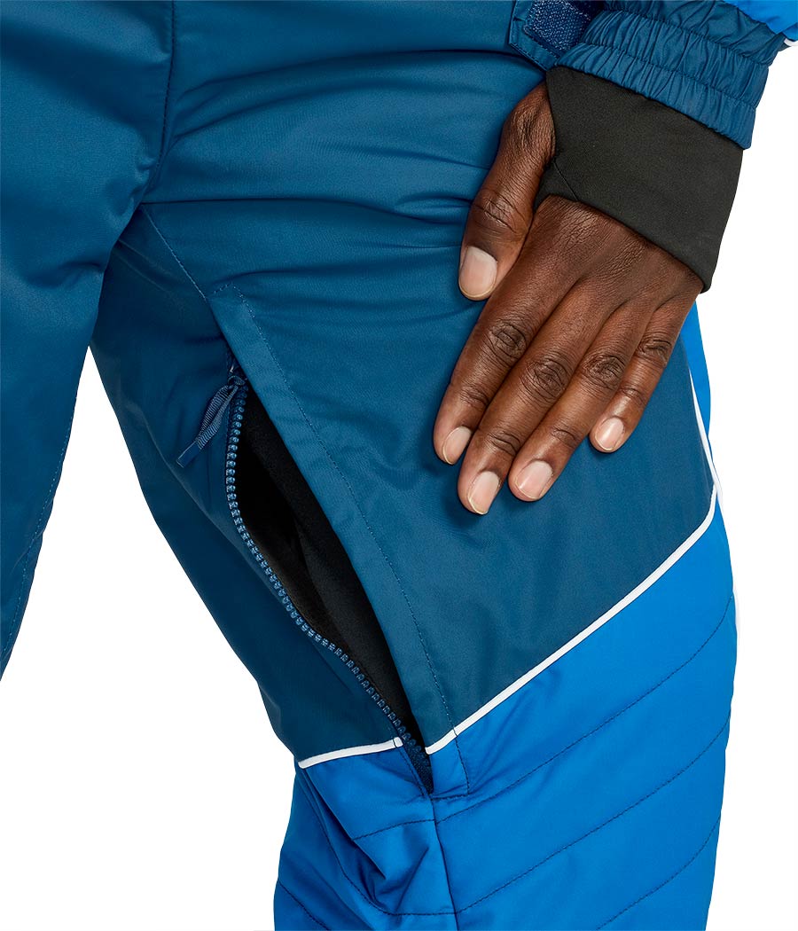 Men's Deep Blue Freeze Ski Suit - Image 5