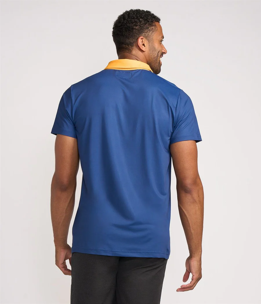 Men's Slice of Sunset Disc Golf Polo - Image 3