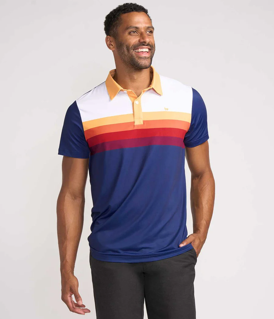 Men's Slice of Sunset Pickleball Shirt - Image 3