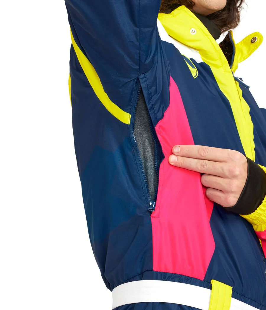 Men's Neon Knockout Snow Suit - Image 3