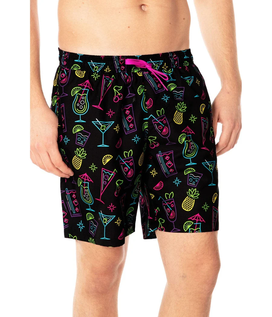 Neon Nightcap Swim Trunks - 7.5" Inseam - Image 2