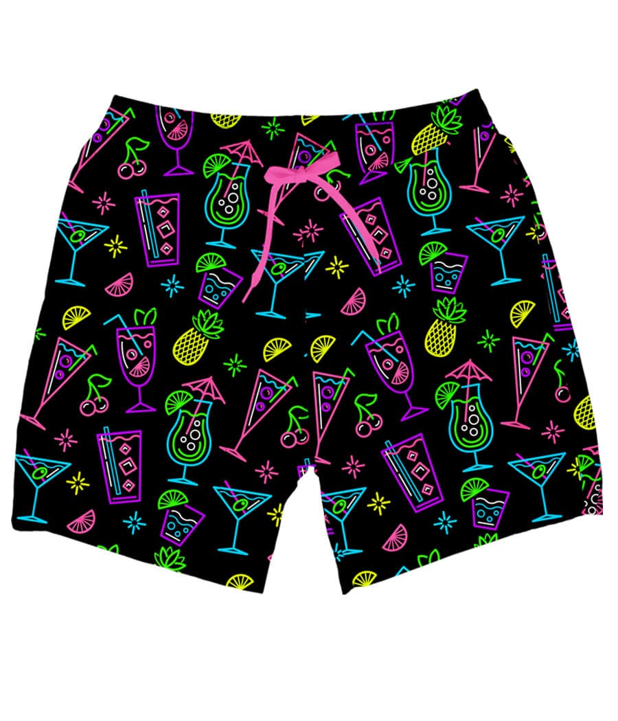 Neon Nightcap Swim Trunks - 7.5" Inseam - Image 4