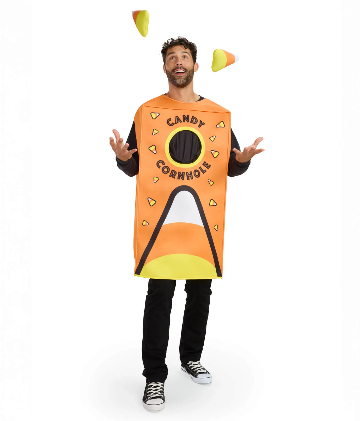 Men's Candy Corn Cornhole Game Costume - Image 3