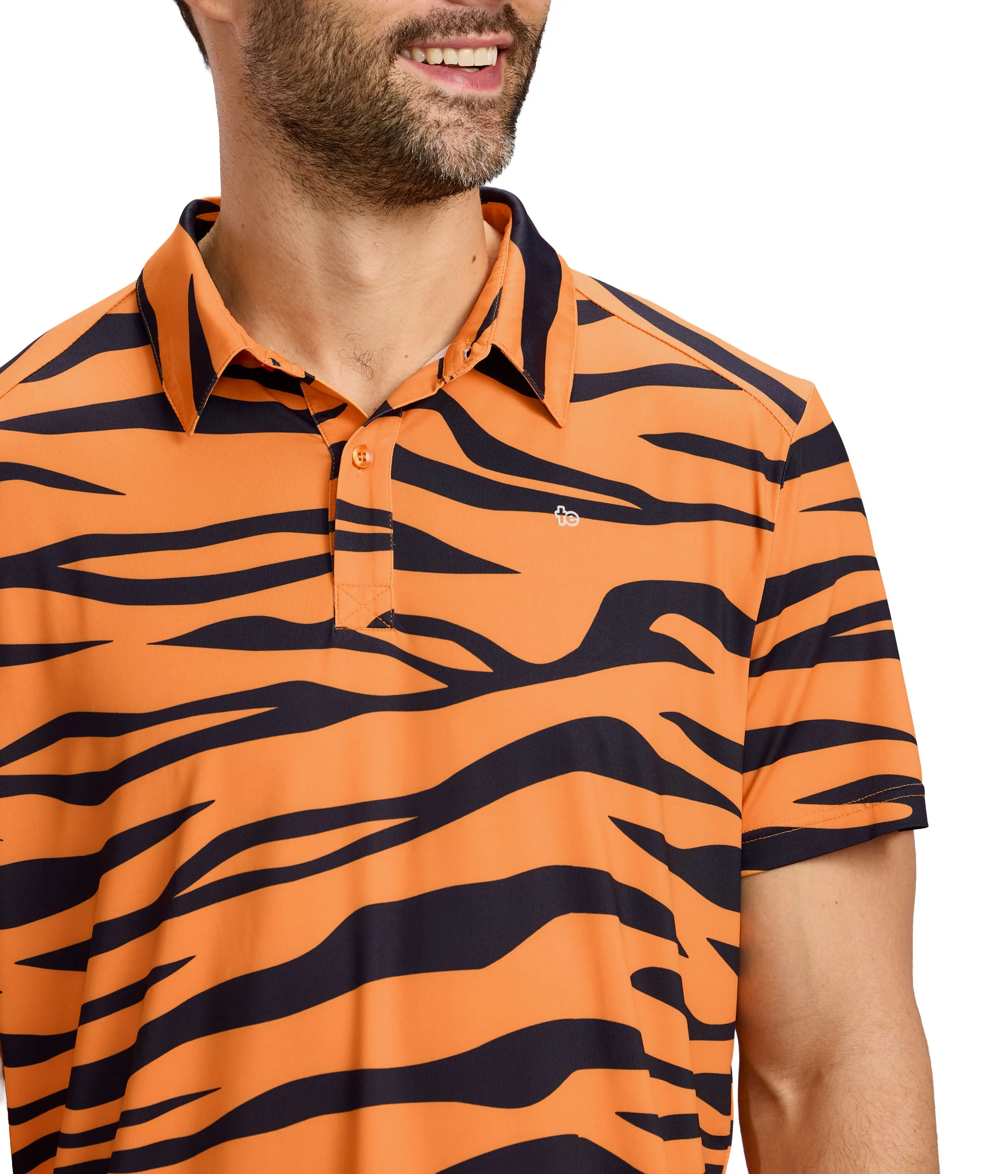Men's Tiger Golf Polo - Image 4