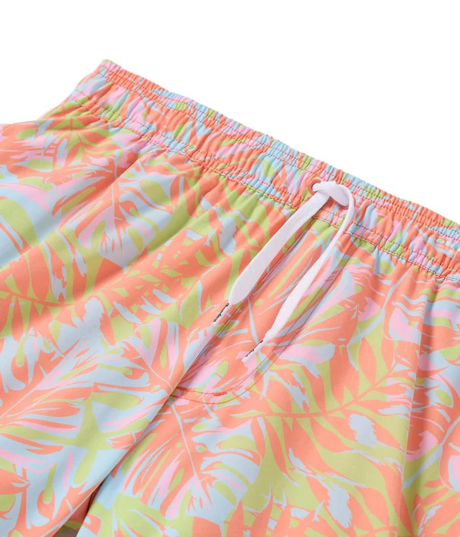 Leaf Luster Stretch Swim Trunks - 6" Inseam - Image 5