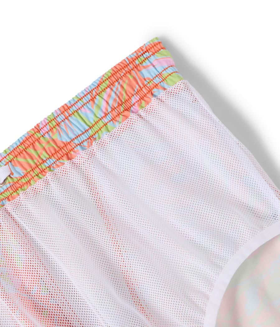 Leaf Luster Stretch Swim Trunks - 6" Inseam - Image 6